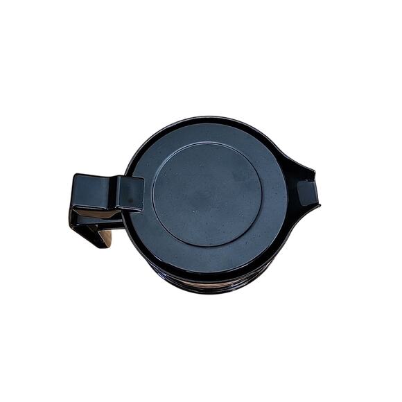 Hormel Coffee Carafe Insulated Coffee Server Gold Tone & Black Retro Vintage - Picture 5 of 9